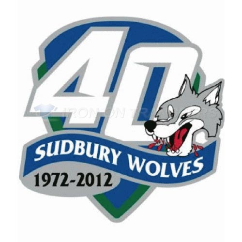 Sudbury Wolves Iron-on Stickers (Heat Transfers)NO.7397